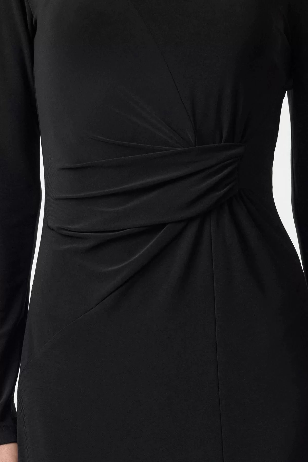 Women's Maxi Length Asymmetrical Collar Slim Limited Edition Off-the-Shoulder Draped Flexible Knit Dress