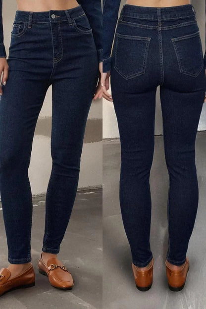 Style Women Fashion Denim Jeans Pants Long Skinny Leg High Waist Skinny Jeans