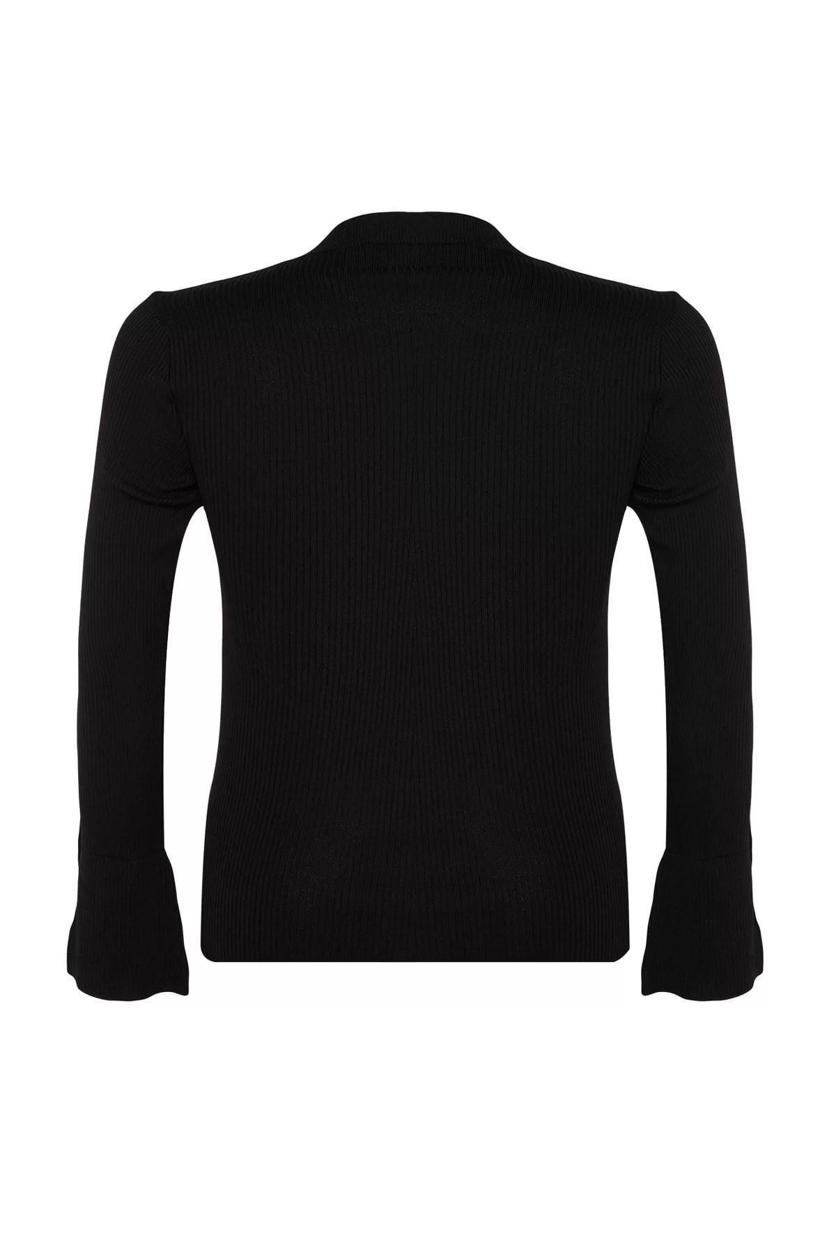 Fashion Plus Size Turtleneck Knitwear Fit Plain Pattern Casual Daily Regular Long Sleeve Blouse